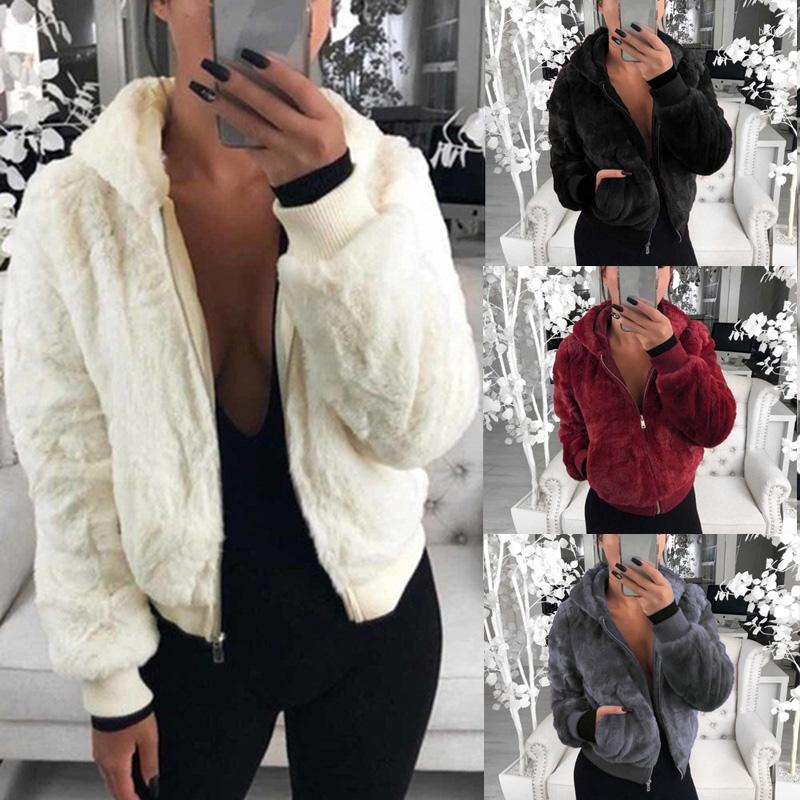 Women's Fur 2023 Faux Women Coat With Hood High Waist Fashion Slim Black Wine Red Jacket Fake Coats
Women's Fur 2023 Faux Women Coat With Hood High Waist Fashion Slim Black Wine Red Jacket Fake Coats