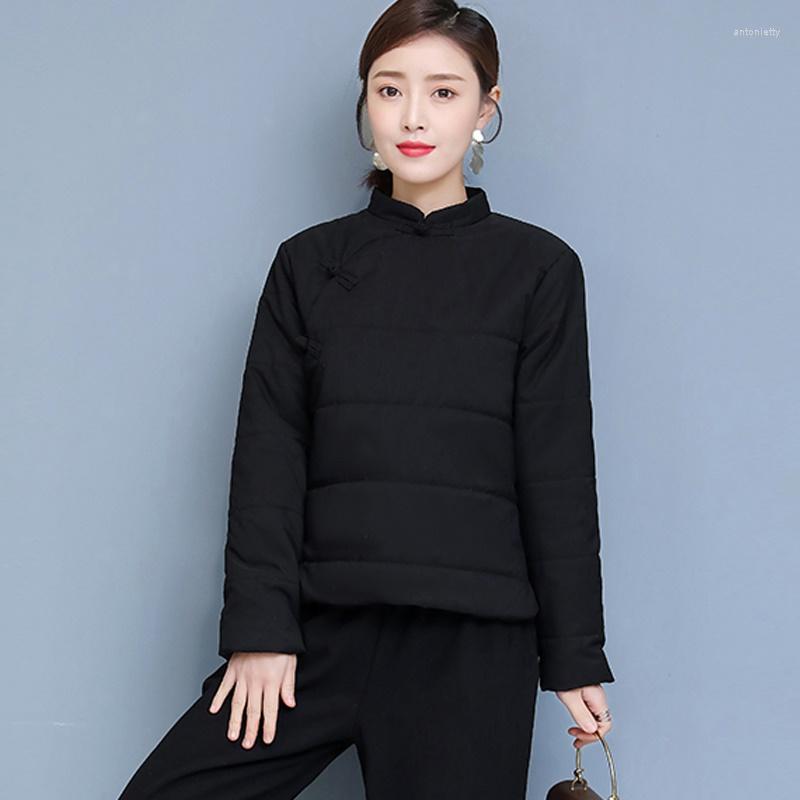 Ethnic Clothing Women Chinese Style Stand Parkas Solid Color Button Cotton Linen Coats 2023 Winter Vintage Female Clothes Casual KK4118
Ethnic Clothing Women Chinese Style Stand Parkas Solid Color Button Cotton Linen Coats 2023 Winter Vintage Female Clothes Casual KK4118