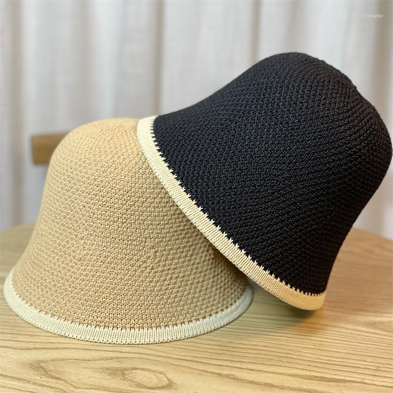 Berets Black Fisherman's Cap Female 2023 Spring And Summer Hundred Small Fragrant Wind Knitting Water Bucket Hat
Berets Black Fisherman's Cap Female 2023 Spring And Summer Hundred Small Fragrant Wind Knitting Water Bucket Hat