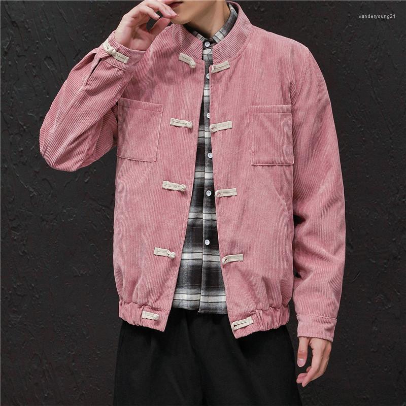 Ethnic Clothing Large Size Corduroy Jacket Mens Pink Mandarin Collar Chinese National Black Clothes In Oriental Style Tang Jackets 2023
Ethnic Clothing Large Size Corduroy Jacket Mens Pink Mandarin Collar Chinese National Black Clothes In Oriental Style Tang Jackets 2023
