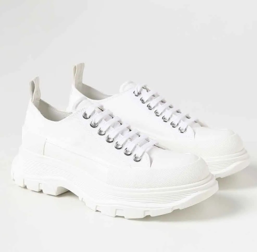 23S/S Design Tread Slick Sneakers Casual Shoes Women Men Low-top Canvas Leather Couple Trainers Round Rubber Cap Toe Popular Platform Skateboard Walking EU35-45, 13
23S/S Design Tread Slick Sneakers Casual Shoes Women Men Low-top Canvas Leather Couple Trainers Round Rubber Cap Toe Popular Platform Skateboard Walking EU35-45, 13