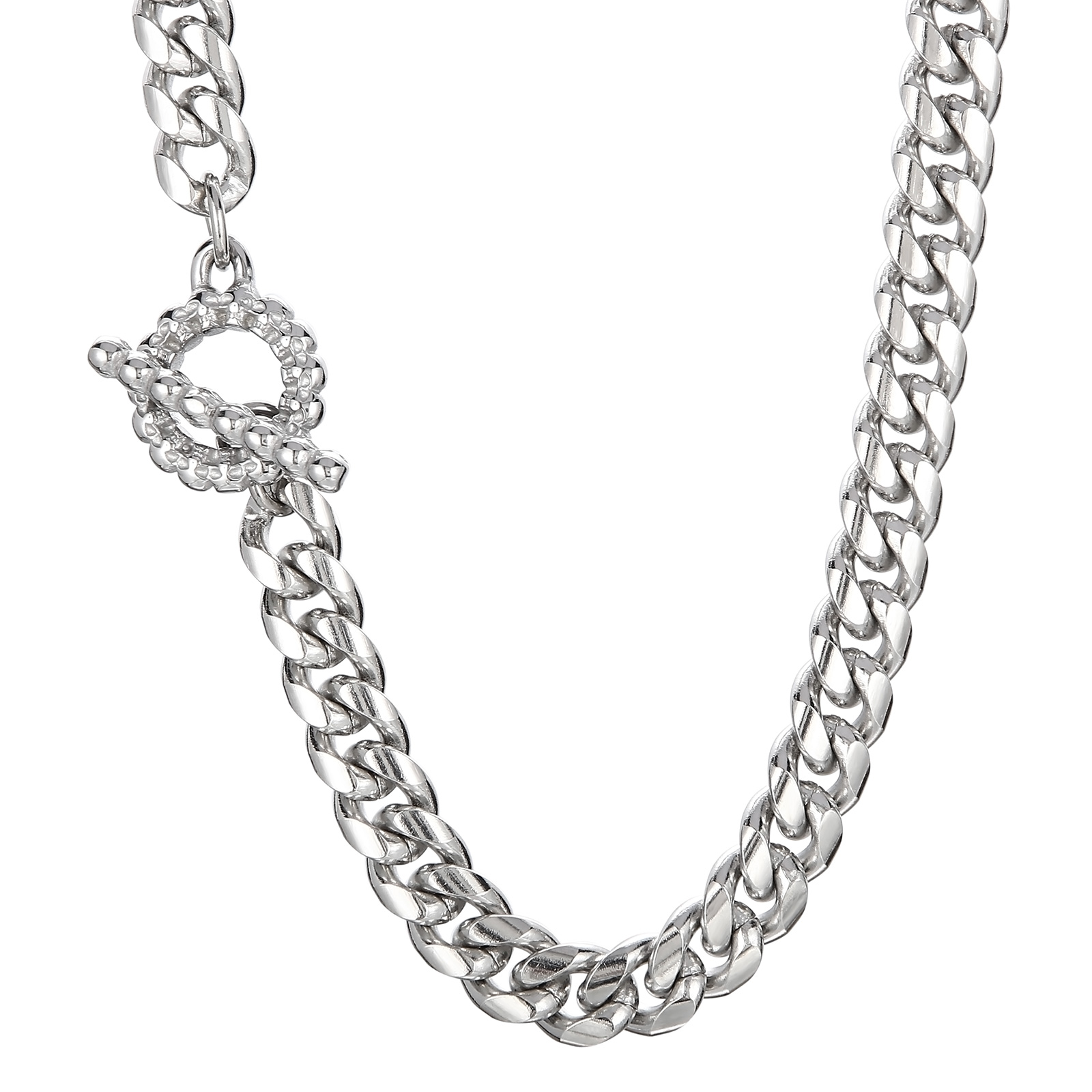 107g Weight Stainless Steel Curb Link Chain Necklace For Women Mens Smooth Chains Jewelry Punk Hip-Hop 10mm 20inch XMAS Gifts
107g Weight Stainless Steel Curb Link Chain Necklace For Women Mens Smooth Chains Jewelry Punk Hip-Hop 10mm 20inch XMAS Gifts