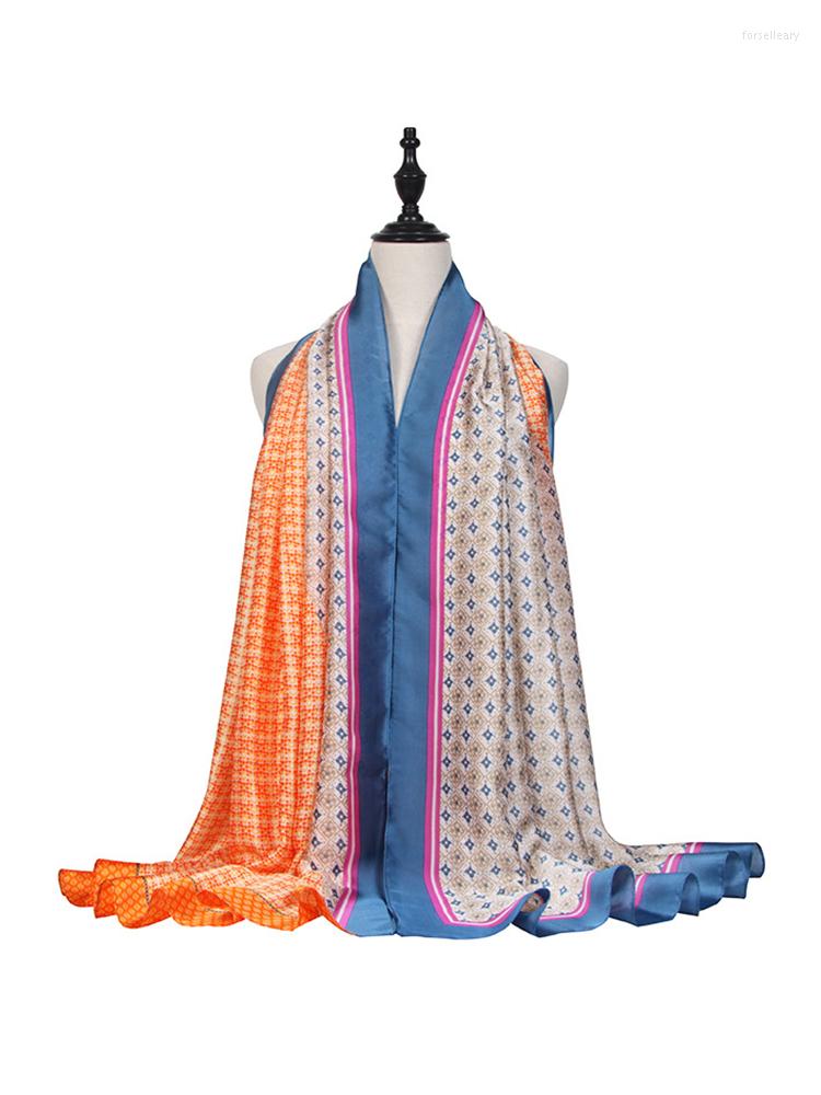 Scarves Elegant Women Imitation Silk Office Ladies Long Shawl Female Wrap Sunscreen Hijab Muslim Bandana Foulard Muffler Pareo
Scarves Elegant Women Imitation Silk Office Ladies Long Shawl Female Wrap Sunscreen Hijab Muslim Bandana Foulard Muffler Pareo