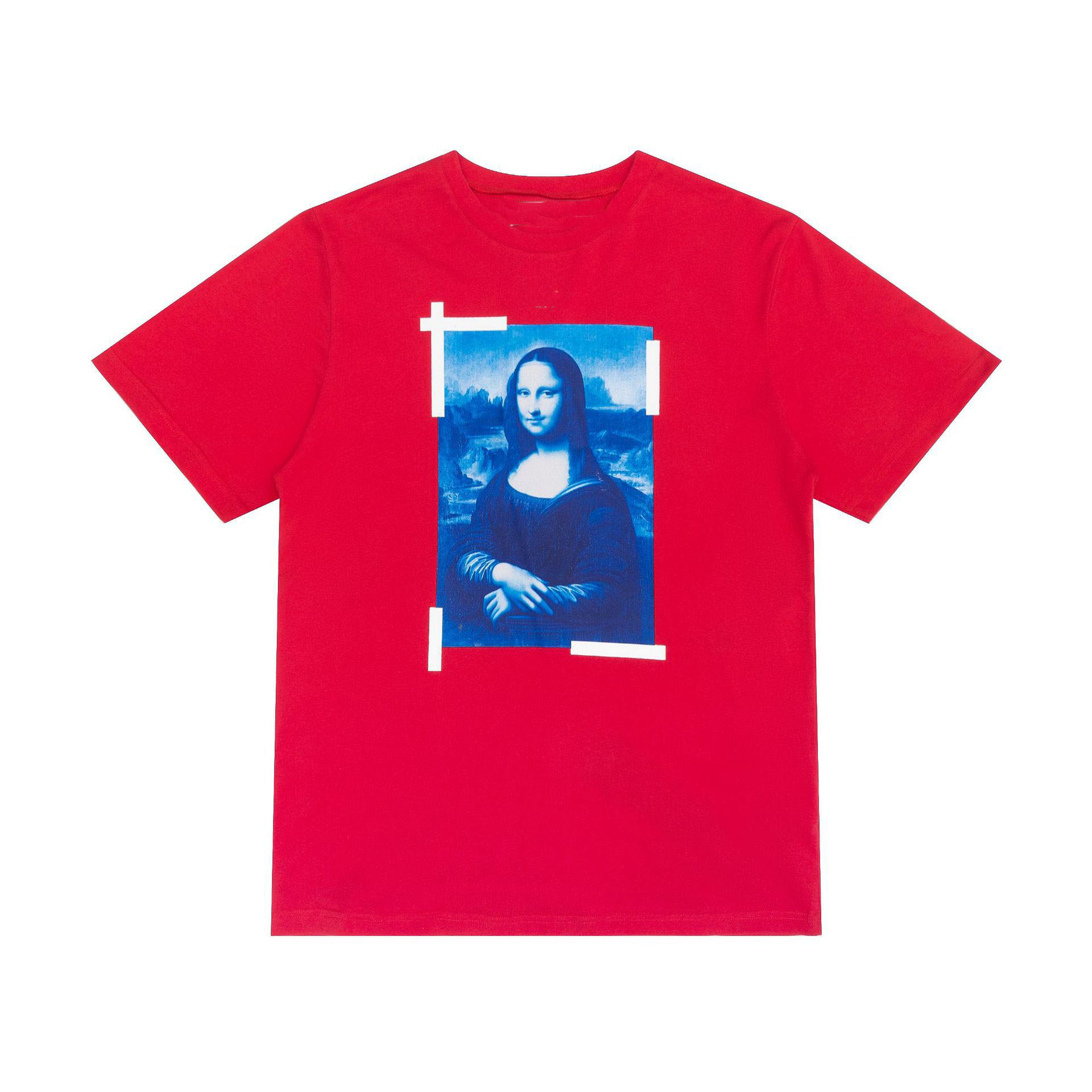Black tshirts summer tshirts fashion designers shirt New Mona Lisa oil painting short sleeve T-shirt men and women lovers hip-hop street style, Red 
Black tshirts summer tshirts fashion designers shirt New Mona Lisa oil painting short sleeve T-shirt men and women lovers hip-hop street style, Red