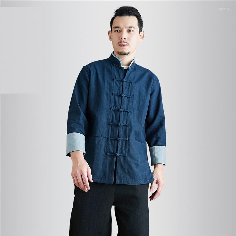 Ethnic Clothing 2023 Loose Chinese Traditional Tang Suit Top Men Casual Clothes Linen Retro Asian Jacket Male KK3820
Ethnic Clothing 2023 Loose Chinese Traditional Tang Suit Top Men Casual Clothes Linen Retro Asian Jacket Male KK3820