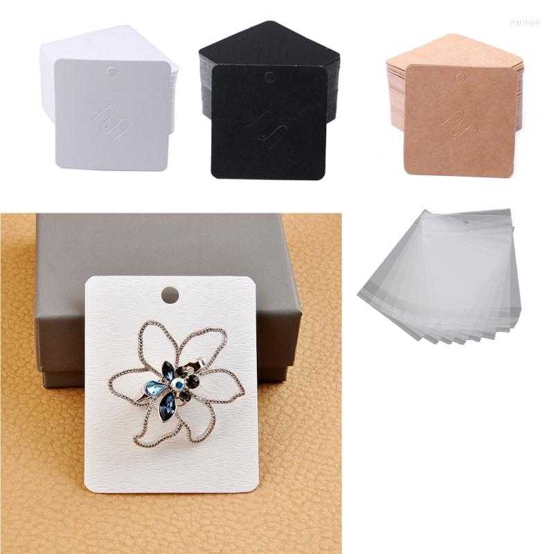 Jewelry Pouches 100Pcs/lot Brooch Display Holder Cards Brown Earring-Tags For Selling
Jewelry Pouches 100Pcs/lot Brooch Display Holder Cards Brown Earring-Tags For Selling