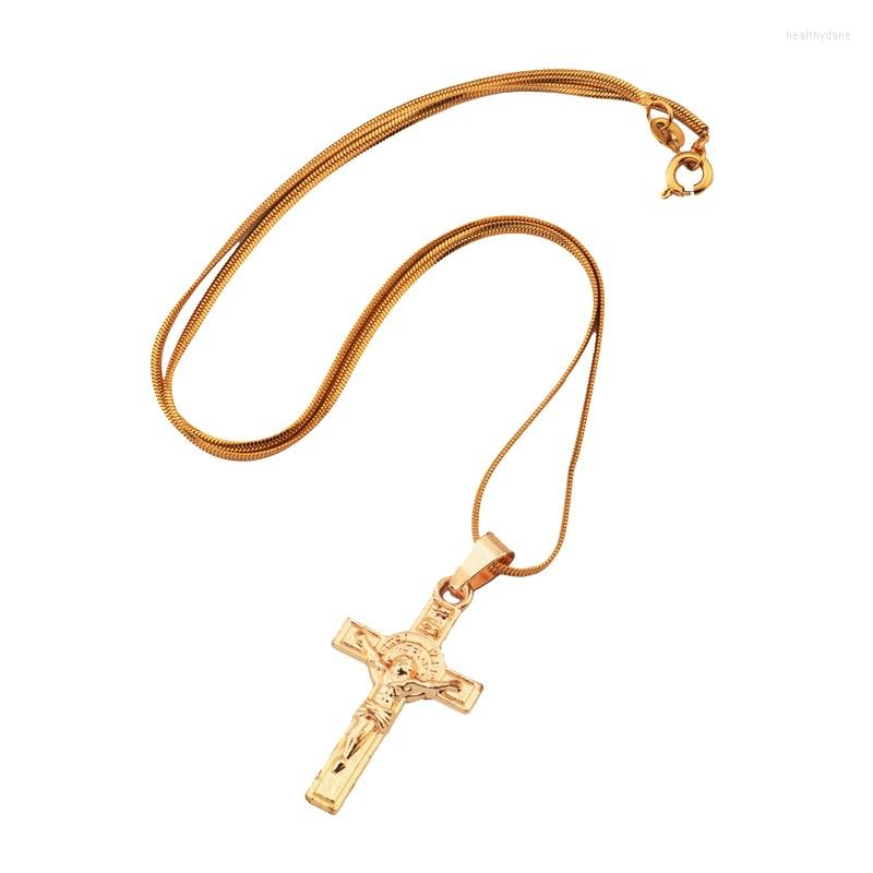 Chains Jesus Cross Necklace Catholic Relics Pendant Religious Church Gift Women/Men Jewelry
Chains Jesus Cross Necklace Catholic Relics Pendant Religious Church Gift Women/Men Jewelry