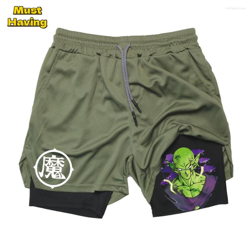 Men's Shorts 2 In 1 Compression With Towel Loop Pockets Athletic Anime Gym Quick Dry Breathable Stretch Running Workout Fitness, White 5
Men's Shorts 2 In 1 Compression With Towel Loop Pockets Athletic Anime Gym Quick Dry Breathable Stretch Running Workout Fitness, White 5