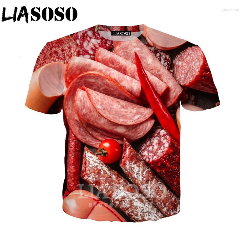 Men's T Shirts LIASOSO Men Women Sweatshirt 3D Print Pork Sausage Bacon Shirt Street Hip Hop Top Coat Hoodies Round Neck Pullover A292-03
Men's T Shirts LIASOSO Men Women Sweatshirt 3D Print Pork Sausage Bacon Shirt Street Hip Hop Top Coat Hoodies Round Neck Pullover A292-03