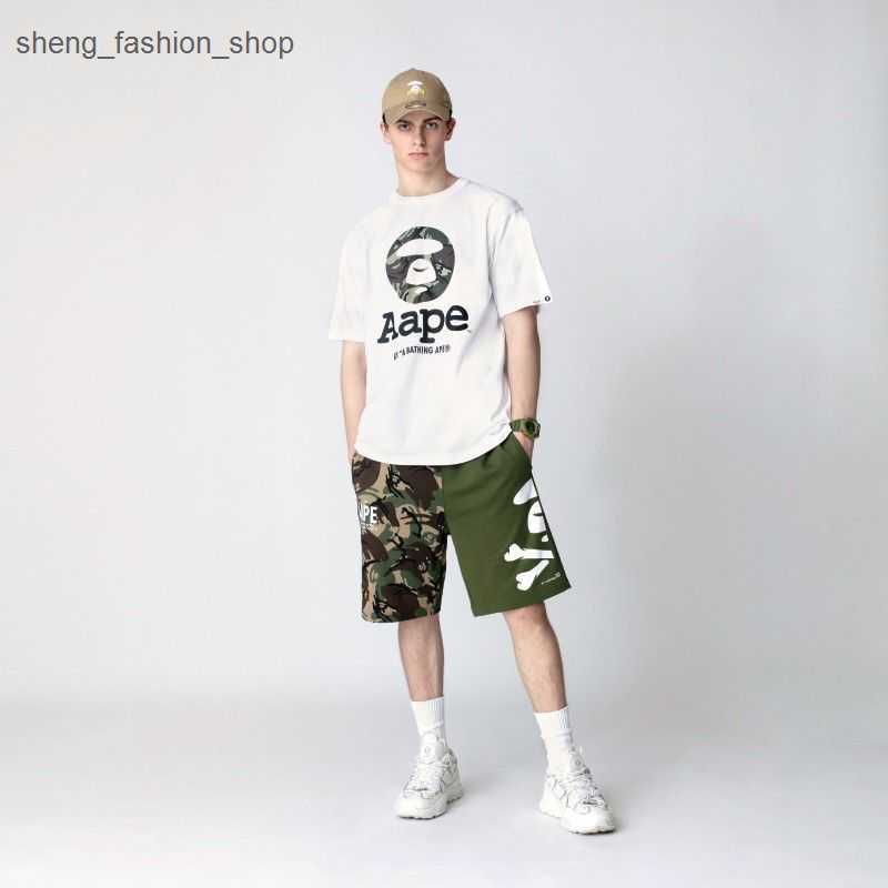 Chaopai Apet T-shirt Ape Head Pure Cotton Classic Camo Letter Printing Versatile Men's and Women's Loose Short Sleeve Top 9GW9 9GW9, 14
Chaopai Apet T-shirt Ape Head Pure Cotton Classic Camo Letter Printing Versatile Men's and Women's Loose Short Sleeve Top 9GW9 9GW9, 14
