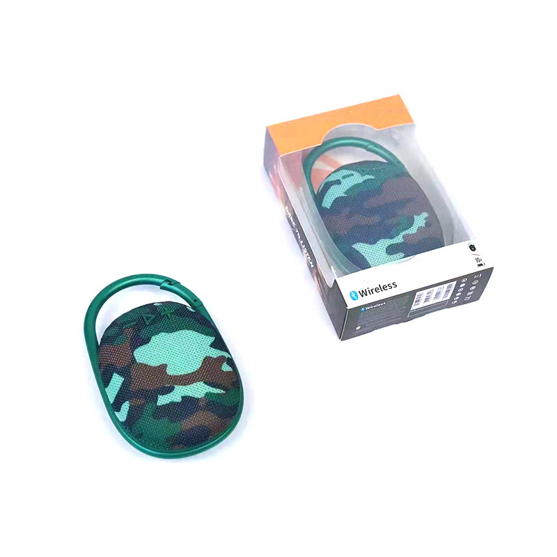 CLIP4 Music box 4 generation wireless Bluetooth sports hanging buckle insert card convenient small speaker