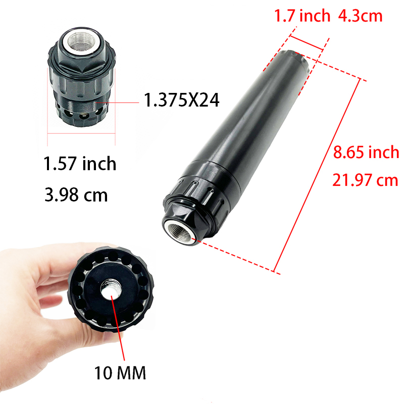 8.65''L Longer Solvent Traps Fuel Filter 1.375 x 24 Stainless Steel 1/2-28 5/8-24 1/2-20 M14X1 M14X1L M14X1.5 Booster kits for NAPA 4003 Wix 24003
8.65''L Longer Solvent Traps Fuel Filter 1.375 x 24 Stainless Steel 1/2-28 5/8-24 1/2-20 M14X1 M14X1L M14X1.5 Booster kits for NAPA 4003 Wix 24003