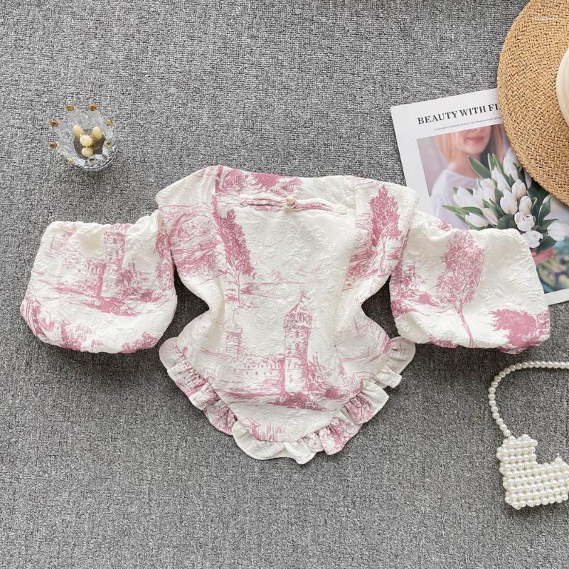 Women's Blouses Crop Top Women Slash Neck Floral Chic Blouse Womens Off-shoulder Irregular Blusa Mujer Short Puff-sleeve Korean Fashion, Gray
Women's Blouses Crop Top Women Slash Neck Floral Chic Blouse Womens Off-shoulder Irregular Blusa Mujer Short Puff-sleeve Korean Fashion, Gray