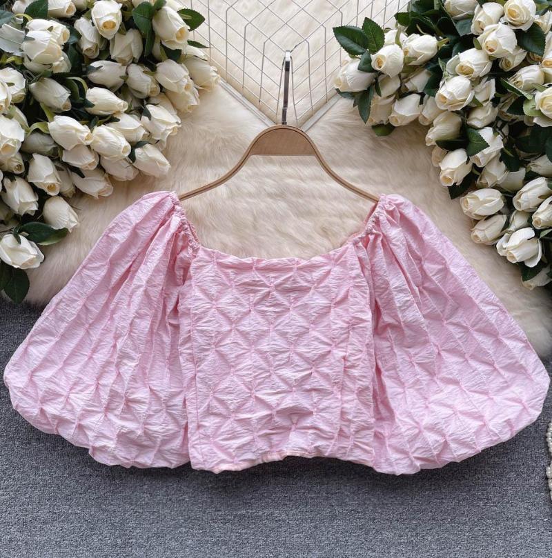 Women's Blouses Spicy Girl Sexy Skinny Women Summer Chic Slash Neck Blouse Shirt Womens Casual Solid Color Bluses Top Woman Drop, Green 
Women's Blouses Spicy Girl Sexy Skinny Women Summer Chic Slash Neck Blouse Shirt Womens Casual Solid Color Bluses Top Woman Drop, Green