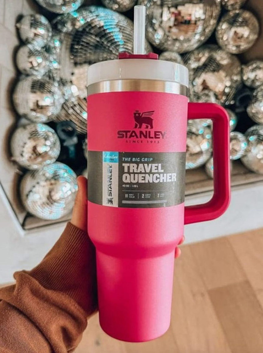 Stock Stanley 40oz Mug Tumbler Cups With Handle Insulated Stainless Steel Tumblers Lids Straw Big Capacity Car Travel Coffee Termos Mugs 0605, Multi-color
Stock Stanley 40oz Mug Tumbler Cups With Handle Insulated Stainless Steel Tumblers Lids Straw Big Capacity Car Travel Coffee Termos Mugs 0605, Multi-color