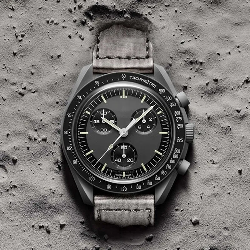 Bioceramic Planet Moon Quarz Watch Mission To Moonshine Gold Mercury 42mm Full Function Chronograph Luxury Mens couple joint name Wristwatch, Sun
Bioceramic Planet Moon Quarz Watch Mission To Moonshine Gold Mercury 42mm Full Function Chronograph Luxury Mens couple joint name Wristwatch, Sun