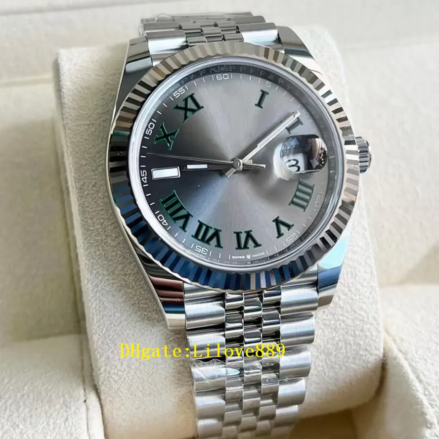 DJ Factory Men Watch 126334 Automatic Movement 3235 Sapphire Glass Blue Dial 41mm Roman Numerals Men Watches
DJ Factory Men Watch 126334 Automatic Movement 3235 Sapphire Glass Blue Dial 41mm Roman Numerals Men Watches
