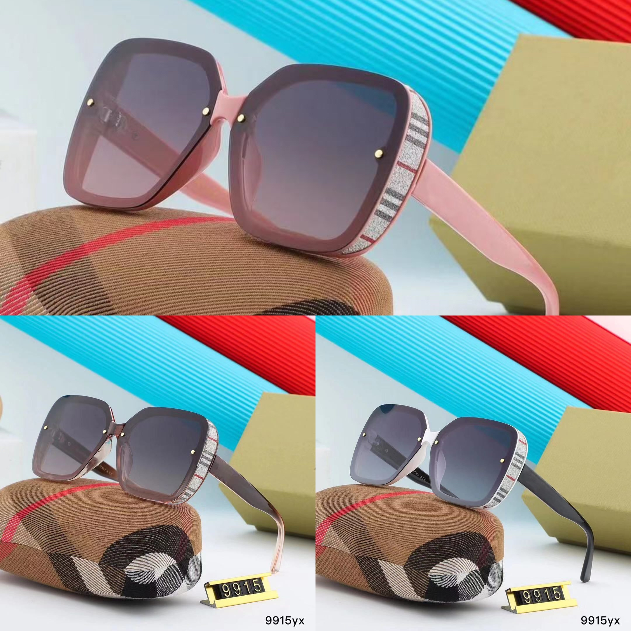 Designer sunglasses women men Goggles Fashion outdoor sunglasses striped checkered glasses Universal Luxury beach sunglasses with box
Designer sunglasses women men Goggles Fashion outdoor sunglasses striped checkered glasses Universal Luxury beach sunglasses with box