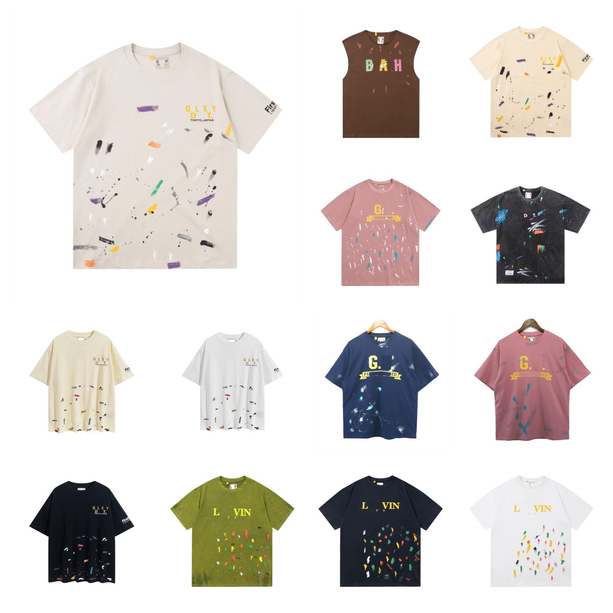 Mens Tshirts Fashion Casual Tees Lanvins Galleryses Depts Mens t Shirts Womens Designer Scheme French Letter Basic Slogan Round Neck Short Sleeved Tshirsq7g
Mens Tshirts Fashion Casual Tees Lanvins Galleryses Depts Mens t Shirts Womens Designer Scheme French Letter Basic Slogan Round Neck Short Sleeved Tshirsq7g