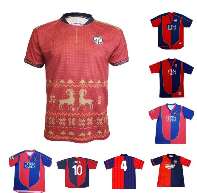 22 23 Cagliari Calcio Retro soccer jerseys Christmas Zola Gobbi 2003 04 05 Joao Pedro Godin Nandez Centenary Men Kids Kit socks full sets football shirts CV
22 23 Cagliari Calcio Retro soccer jerseys Christmas Zola Gobbi 2003 04 05 Joao Pedro Godin Nandez Centenary Men Kids Kit socks full sets football shirts CV