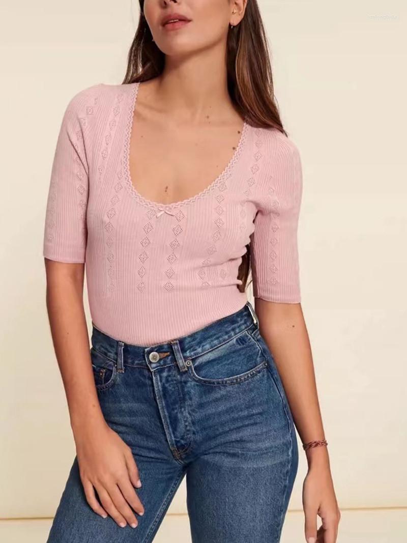 Women's Sweaters 2023 Spring Summer Hollow Out Ribbed Stretch Knit Sweater Ladies U-Neck Slim Solid Color Knitwear Tops, Black
Women's Sweaters 2023 Spring Summer Hollow Out Ribbed Stretch Knit Sweater Ladies U-Neck Slim Solid Color Knitwear Tops, Black