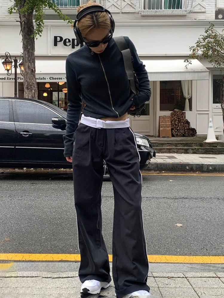 Women' Pants HOUZHOU Y2K Retro Jogging Sweatpants Women Vintage 90s Aesthetic Oversize Wide Leg Sports Female Basic Baggy Trousers, Black
Women' Pants HOUZHOU Y2K Retro Jogging Sweatpants Women Vintage 90s Aesthetic Oversize Wide Leg Sports Female Basic Baggy Trousers, Black