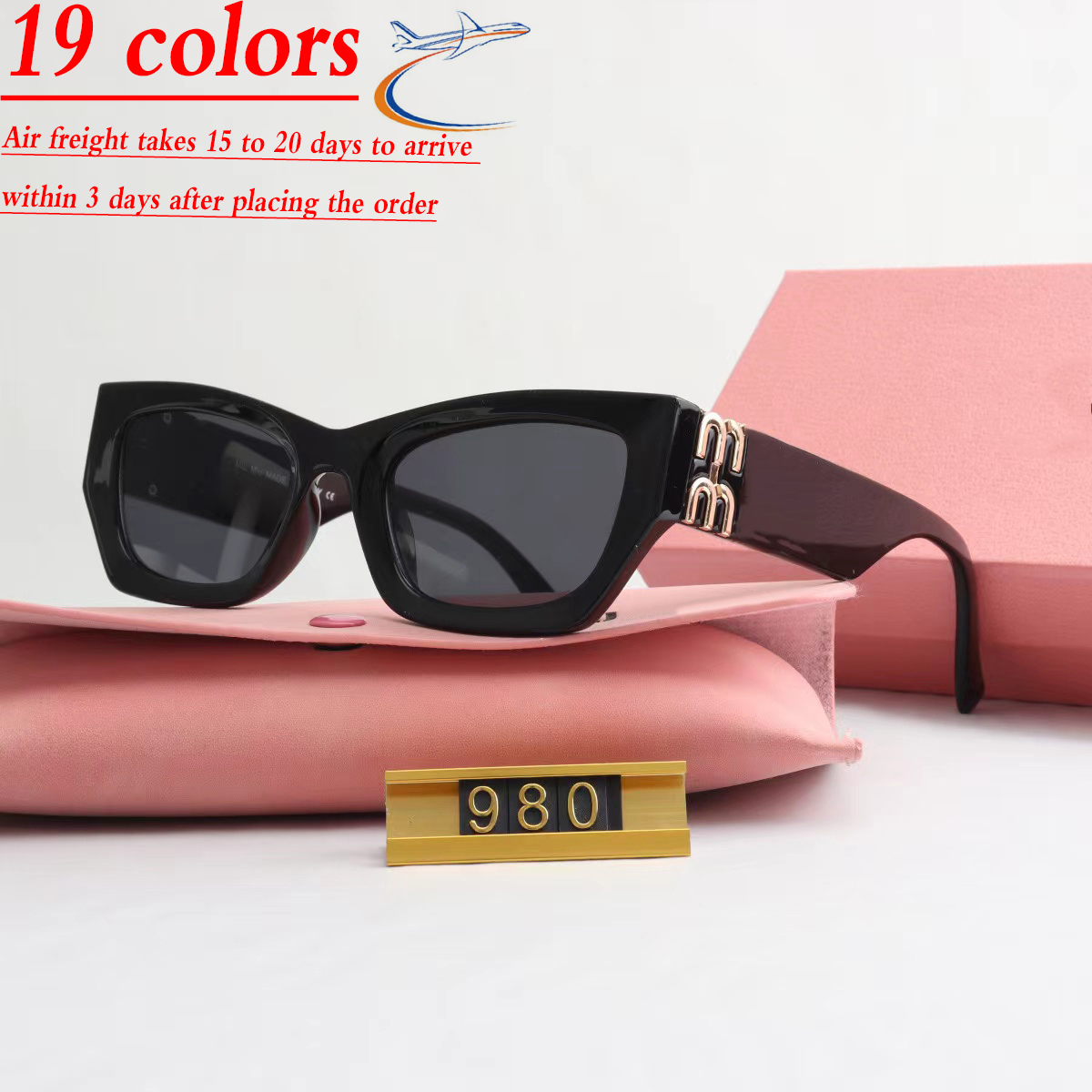 2023 Square Sun glasses Sunglasses Women Designer Luxury Man Women waimea miu SunGlasses Classic Vintage UV400 Outdoor with box and case 19 colors
2023 Square Sun glasses Sunglasses Women Designer Luxury Man Women waimea miu SunGlasses Classic Vintage UV400 Outdoor with box and case 19 colors