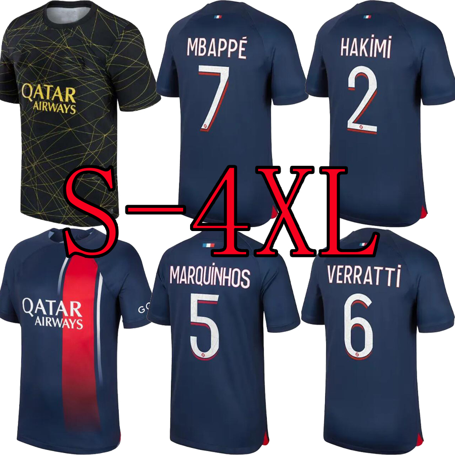 S-4XL 23 24 MBAPPE soccer jerseys HAKIMI SERGIO RAMOS VERRATTI DANILO PSGS SANCHES Maillots football shirt, Yellow
S-4XL 23 24 MBAPPE soccer jerseys HAKIMI SERGIO RAMOS VERRATTI DANILO PSGS SANCHES Maillots football shirt, Yellow
