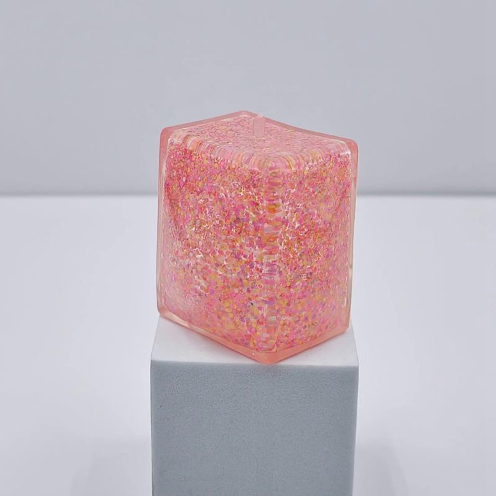 Giltter Ice Cube Slow Rising Mochi Figet Toys Funny Decompression Vent Squeeze Ball Gift Squishy Squeeze Stress Reliever Fidgets Sensory Toy 2106