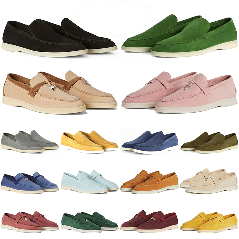 2023 loro piana women men designer casual shoes Summer Charms Walk Suede Moccasins sneakers Leather Loafers pink loropiana mens outdoor sports trainers, 13
2023 loro piana women men designer casual shoes Summer Charms Walk Suede Moccasins sneakers Leather Loafers pink loropiana mens outdoor sports trainers, 13