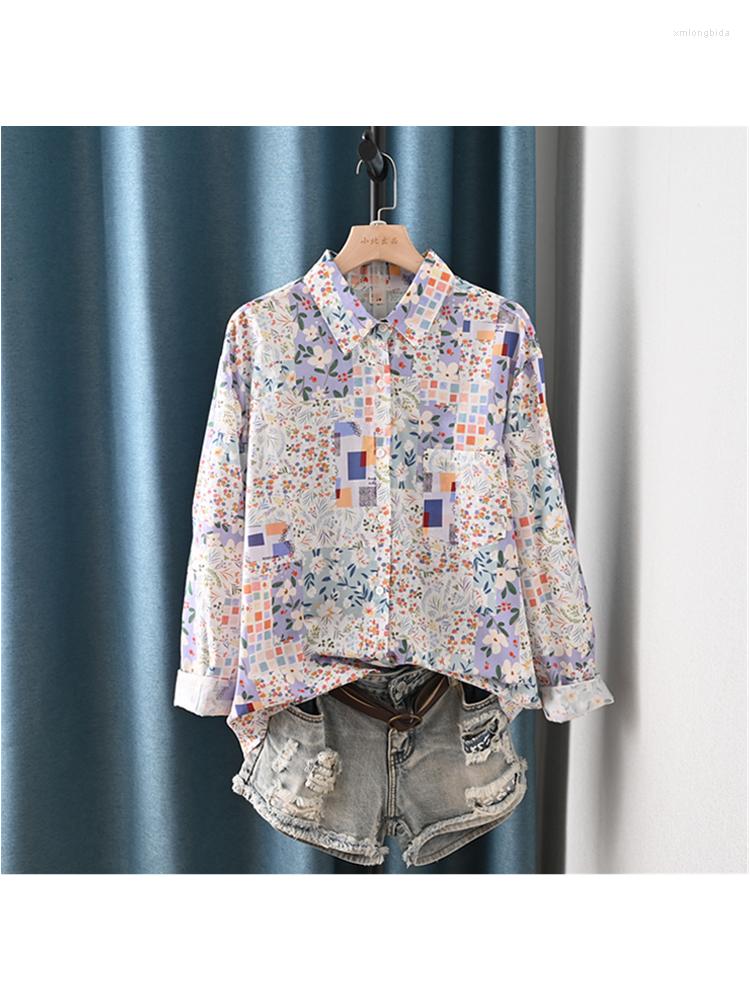 Women's Blouses Lamtrip Unique Chic Rustic Flowers Colorful Print Long Sleeve Cotton Shirt Blouse Mori Kawaii, Flower
Women's Blouses Lamtrip Unique Chic Rustic Flowers Colorful Print Long Sleeve Cotton Shirt Blouse Mori Kawaii, Flower