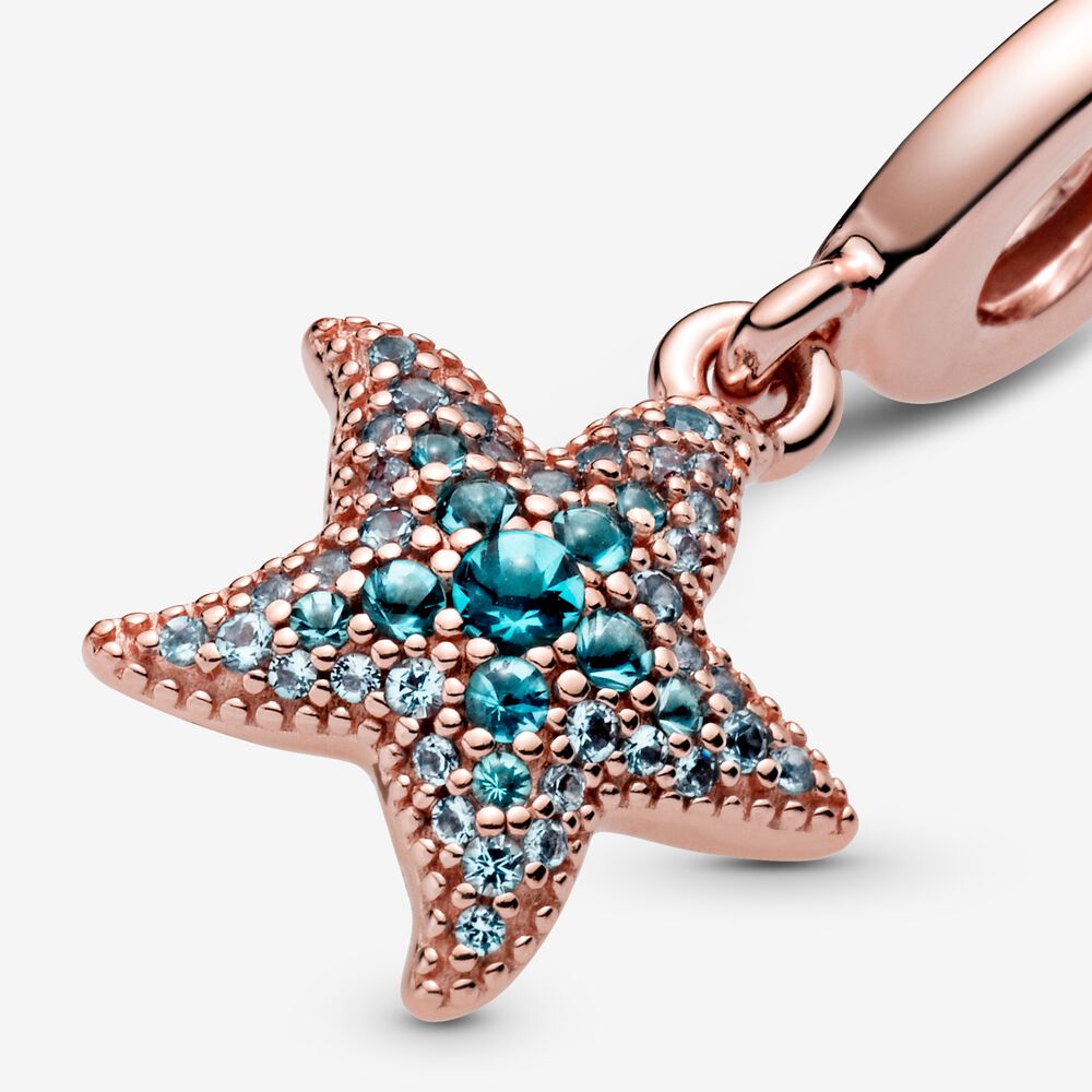 New 925 Sterling Silver Color Ocean Series Flamingo Starfish Shell Charm Fit S925 Snake Bracelet For Women Jewelry Free Delivery