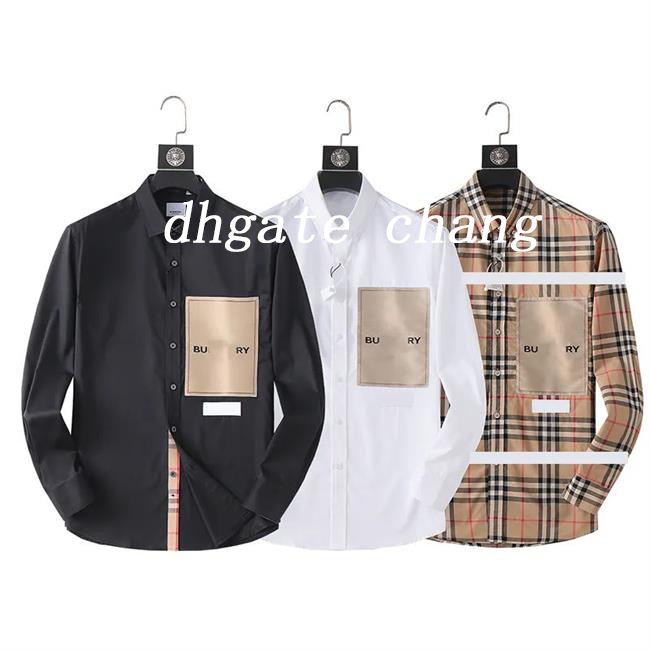 Luxurys Designers Dress Shirt Menswear Fashion Society Black Men Solid Color Business Casual Mens Long Sleeve 2022 M-3XL -3XL 864425442
Luxurys Designers Dress Shirt Menswear Fashion Society Black Men Solid Color Business Casual Mens Long Sleeve 2022 M-3XL -3XL 864425442