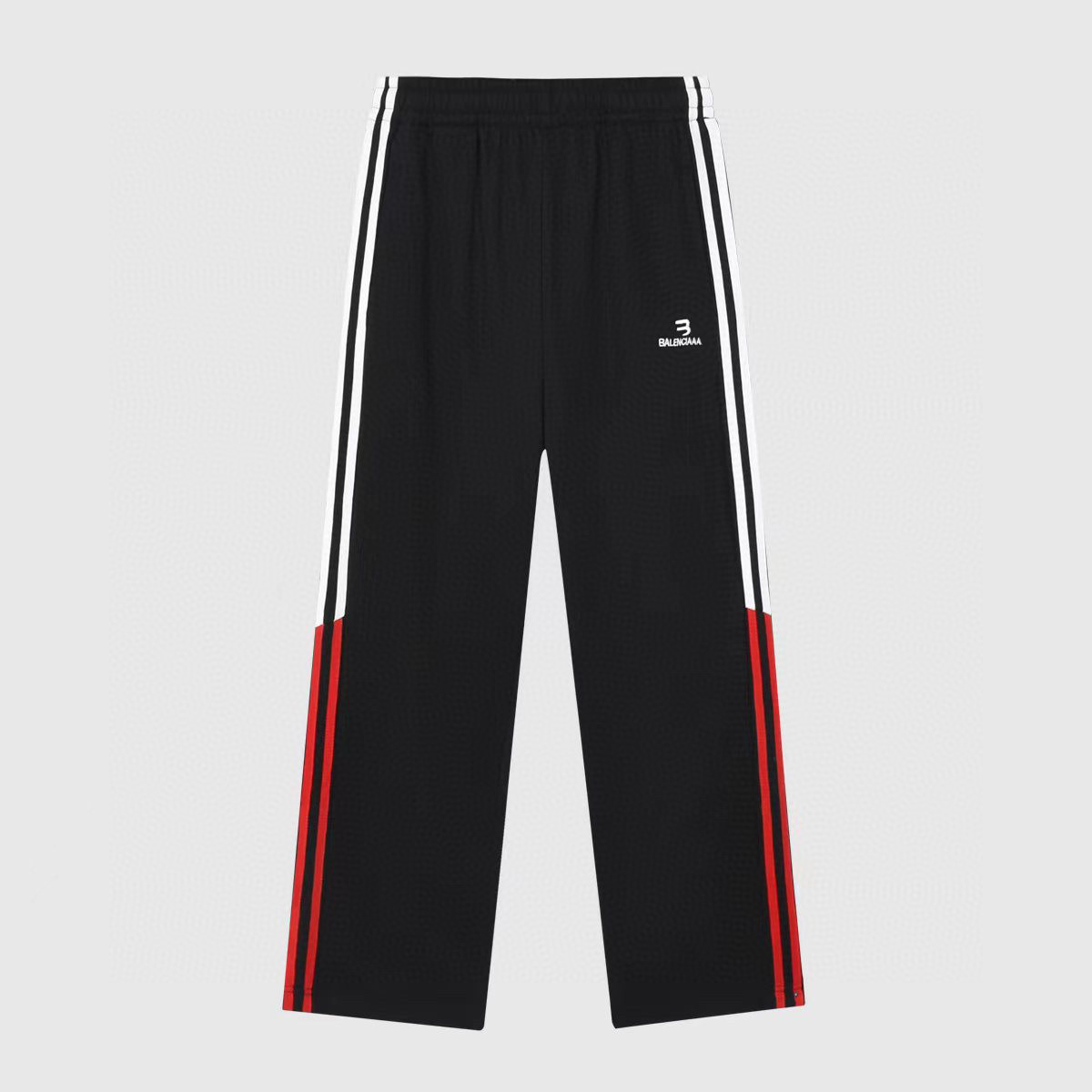 Men's Plus Size Pants Round neck embroidered and printed polar style summer wear with street pure cotton 431d