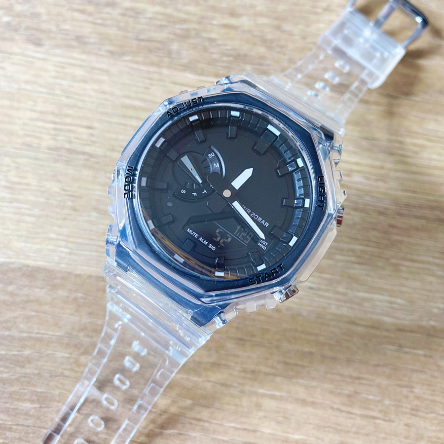 Brand Wrist Watches LED Dual Display Men's Women Girl Full-featured Casual Sports Royal Oak Analog Electronic Digital Ladies Clock, Model 10
Brand Wrist Watches LED Dual Display Men's Women Girl Full-featured Casual Sports Royal Oak Analog Electronic Digital Ladies Clock, Model 10