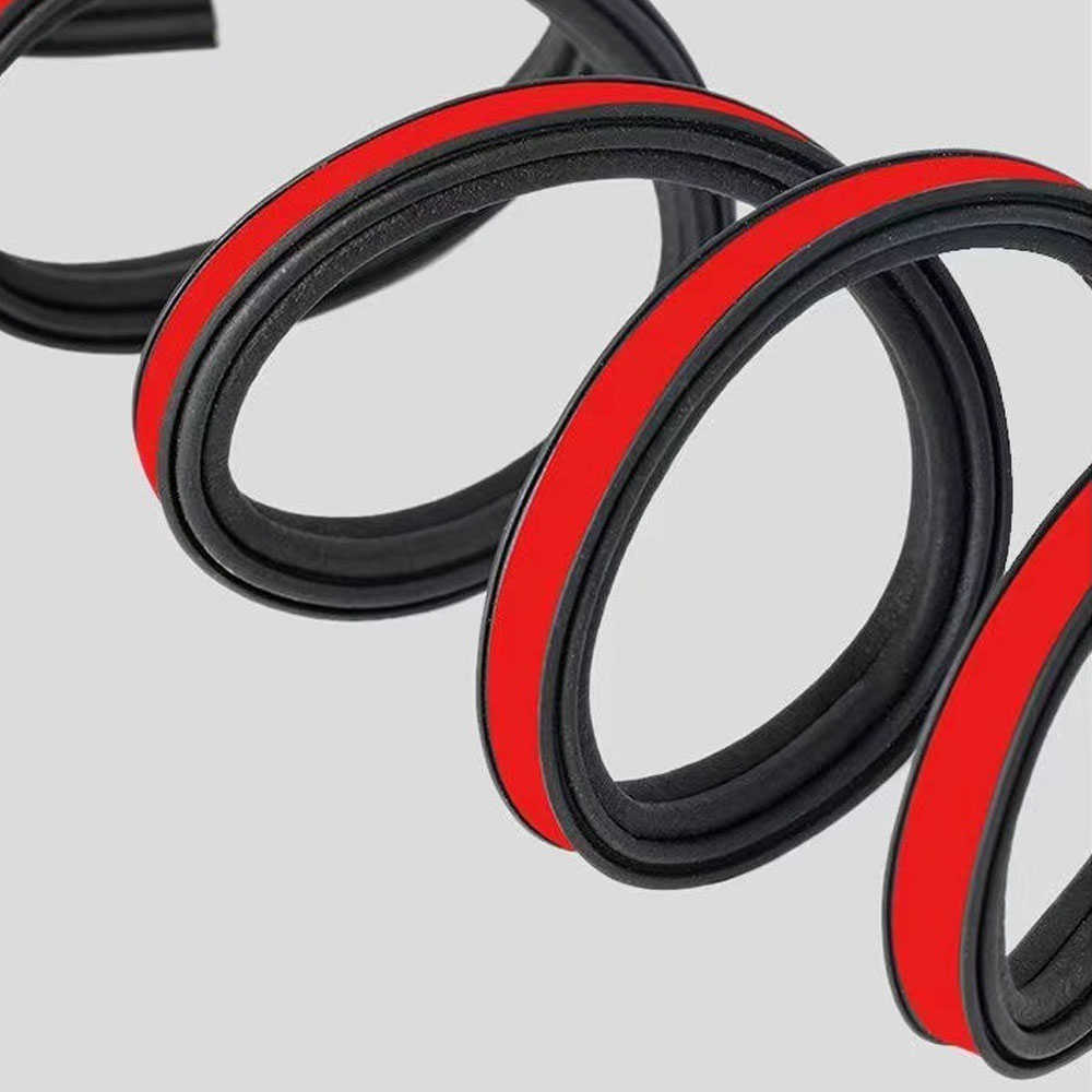 New 5meter Car Door Rubber Seal Strip Auto Protector 3 Layer Sealing Strips Rubber Seal Car Trunk Hood Sealant Sound Insulation