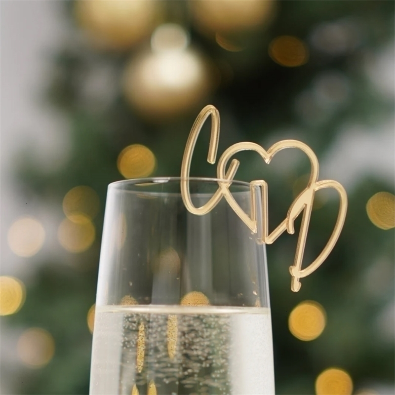 Other Event Party Supplies 20 50 100pcs Personalized Cut Wedding Drink Tags Glass Topper Stirrers Bar Sign Marker Acrylic Wine Charms 230603
Other Event Party Supplies 20 50 100pcs Personalized Cut Wedding Drink Tags Glass Topper Stirrers Bar Sign Marker Acrylic Wine Charms 230603