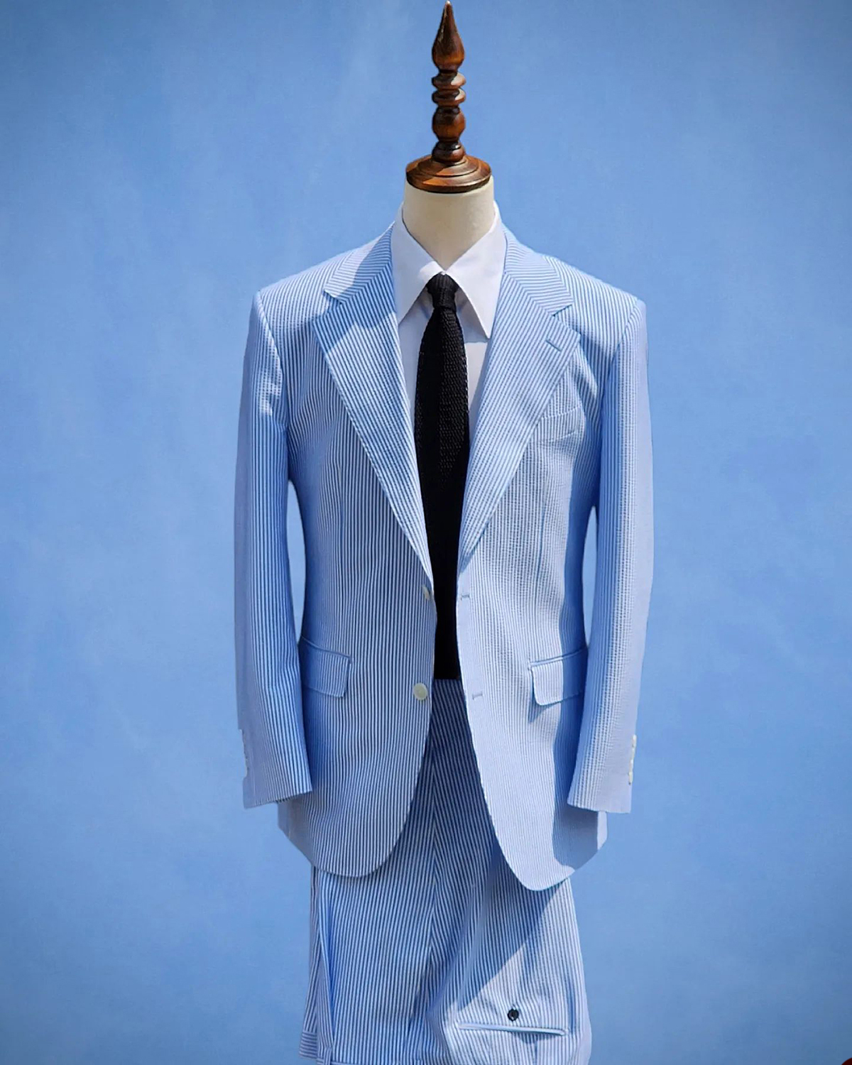 Fashion Pinstripe Men Wedding Tuxedos Slim Fit Peaked Lapel Groom Wear 2 Pieces Set Blazer Pants Formal Costume Homme