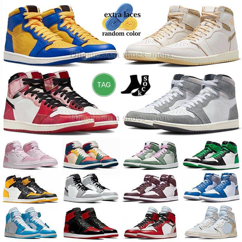 High OG 1 1s Men Basketball Shoes Jumpman Next Chapter Spider-Verse Bred Patent Unc Dark Mocha Wash Black Pink Lost Found Denim Chicago J1 Grey Fog Reverse Laney Sneaker, H38 36-46
High OG 1 1s Men Basketball Shoes Jumpman Next Chapter Spider-Verse Bred Patent Unc Dark Mocha Wash Black Pink Lost Found Denim Chicago J1 Grey Fog Reverse Laney Sneaker, H38 36-46