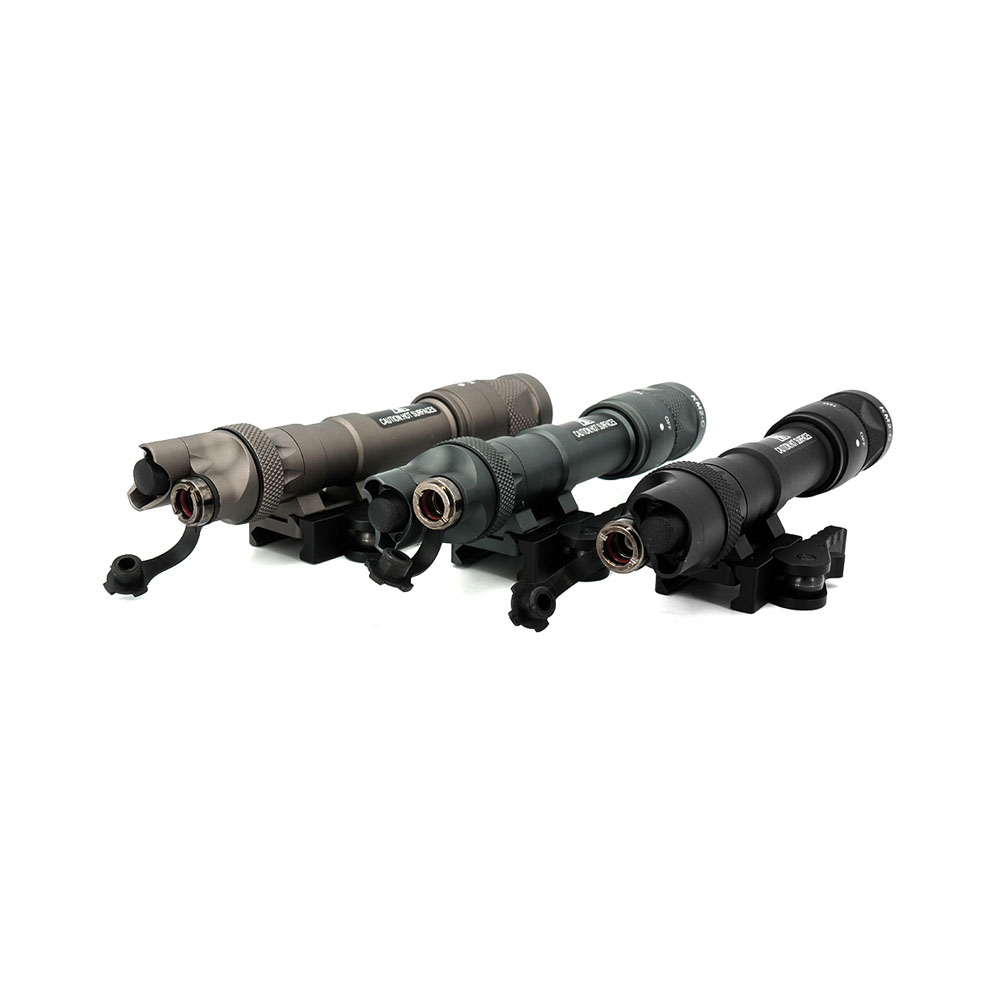 Tactical Light SF M622V Flashlight Vampire Scout Light Visible/IR LED Weapon Light with DS07 Switch QD ADM Picatinny Rail Mount