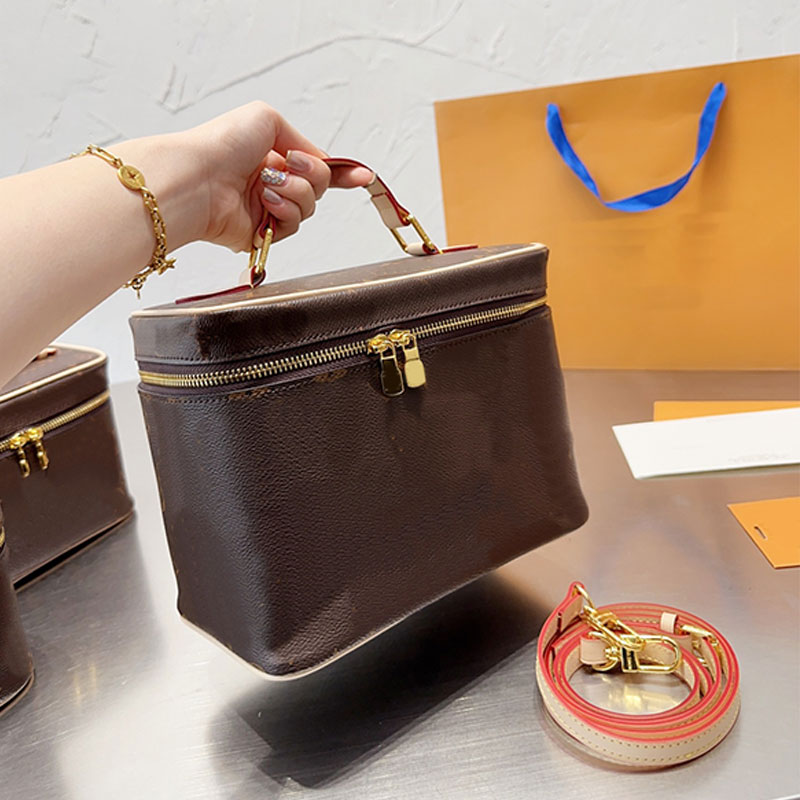 Cosmetic Bag Box Tote Makeup Bag Crossbody Bag Shoulder Handabgs Women Make Up Bag Designer Purse Shoulder Bags Toilet Wash Bags Beauty Makeup Case Removable Strap, Brown
Cosmetic Bag Box Tote Makeup Bag Crossbody Bag Shoulder Handabgs Women Make Up Bag Designer Purse Shoulder Bags Toilet Wash Bags Beauty Makeup Case Removable Strap, Brown