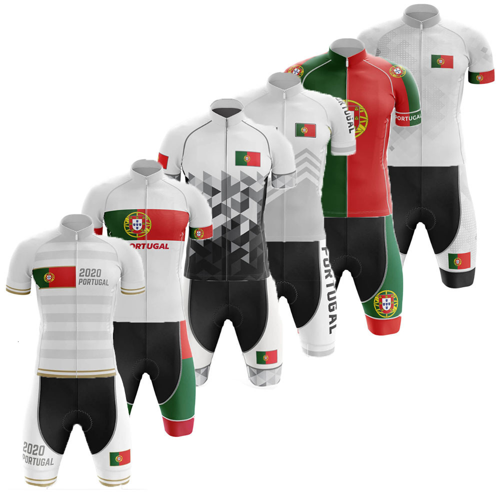 Cycling Jersey Sets Portugal Set Summer Clothing Men Bicycle Shorts Road Bike Shirt Suit MTB Clothes Outdoor Sports Wear 230605