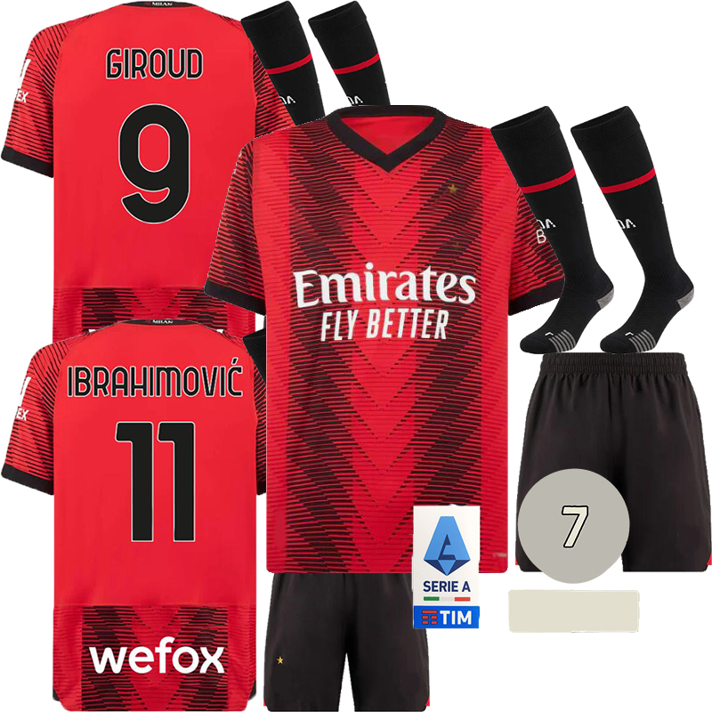IBRAHIMOVIC 22 23 24 KOCHE soccer jerseys AC MILANS GIROUD DE KETELAERE R. LEAO TONALI THEO football shirt special fourth 4th men kit uniforms Men suit with Socks, Yellow
IBRAHIMOVIC 22 23 24 KOCHE soccer jerseys AC MILANS GIROUD DE KETELAERE R. LEAO TONALI THEO football shirt special fourth 4th men kit uniforms Men suit with Socks, Yellow