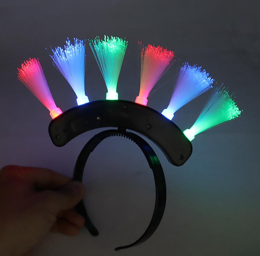 Light Up Flashing Fiber Optic Headbands LED Head Boppers Birthday Rave Party Atmosphere Glowing Supplies Luminous Costume Headwear
Light Up Flashing Fiber Optic Headbands LED Head Boppers Birthday Rave Party Atmosphere Glowing Supplies Luminous Costume Headwear