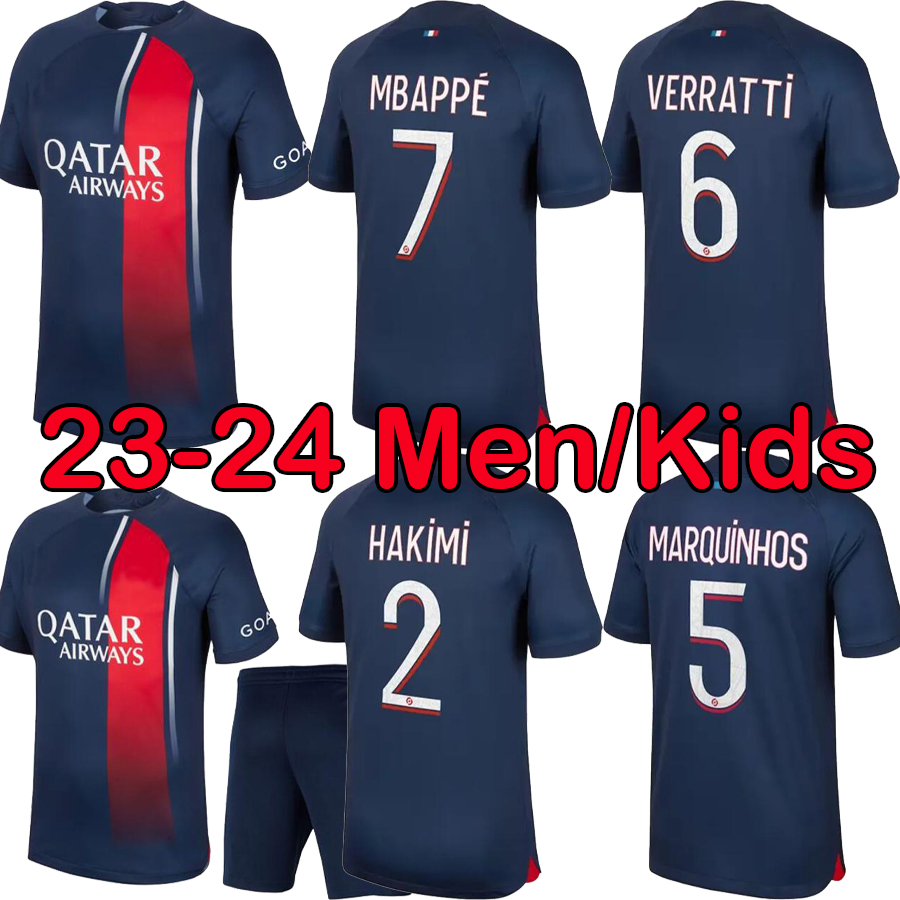 2023-24 MBAPPE soccer jerseys HAKIMI SERGIO RAMOS VERRATTI DANILO PSGS SANCHES 23 24 Maillots football shirt, Multi
2023-24 MBAPPE soccer jerseys HAKIMI SERGIO RAMOS VERRATTI DANILO PSGS SANCHES 23 24 Maillots football shirt, Multi