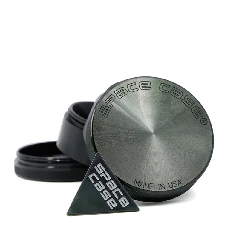 gearwrench tools Herb Grinder Space Case Grinders 4 Piece 63mm Tobacco spacecase Grinders With Triangle Scraper Aluminium Alloy Material