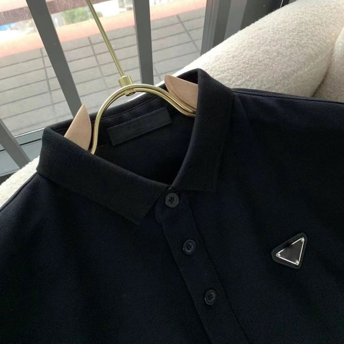 Designer p Home high quality version Men's business lapel polo shirt collar fashion classic short sleeves, Multi
Designer p Home high quality version Men's business lapel polo shirt collar fashion classic short sleeves, Multi