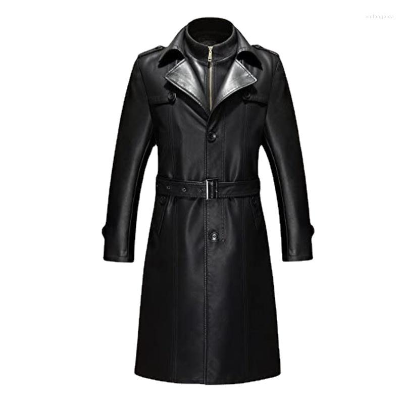 Men's Trench Coats Duberess Mens Double Collar Long Coat PU Leather Jacket Parka (S-5XL), Black
Men's Trench Coats Duberess Mens Double Collar Long Coat PU Leather Jacket Parka (S-5XL), Black