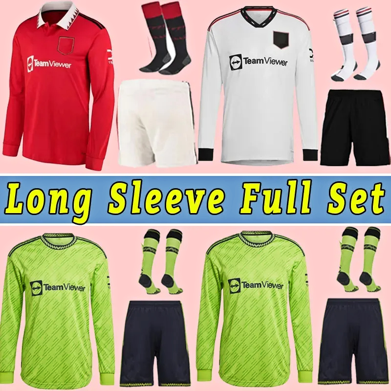 Long sleeve full kits 22 23 SANCHO soccer jerseys B.FERNANDES MAN uTd RASHFORD football shirt 2022 2023 ronaldo MARTINEZ FRED MALACIA ERIKSEN MANCHESTER Shaw S-2XL, Home
Long sleeve full kits 22 23 SANCHO soccer jerseys B.FERNANDES MAN uTd RASHFORD football shirt 2022 2023 ronaldo MARTINEZ FRED MALACIA ERIKSEN MANCHESTER Shaw S-2XL, Home