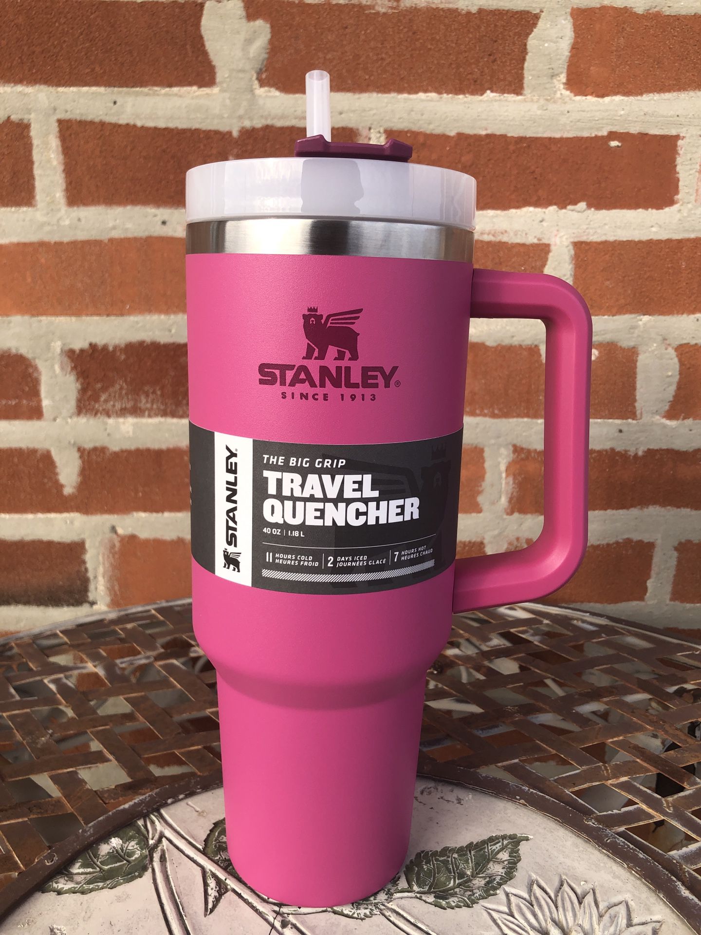 DHL Ship Stanley Quencher 40oz Tumblers With Handle Insulated Mugs Lids Straw Stainless Steel Coffee Termos Cup ready to ship, Multi-color
DHL Ship Stanley Quencher 40oz Tumblers With Handle Insulated Mugs Lids Straw Stainless Steel Coffee Termos Cup ready to ship, Multi-color
